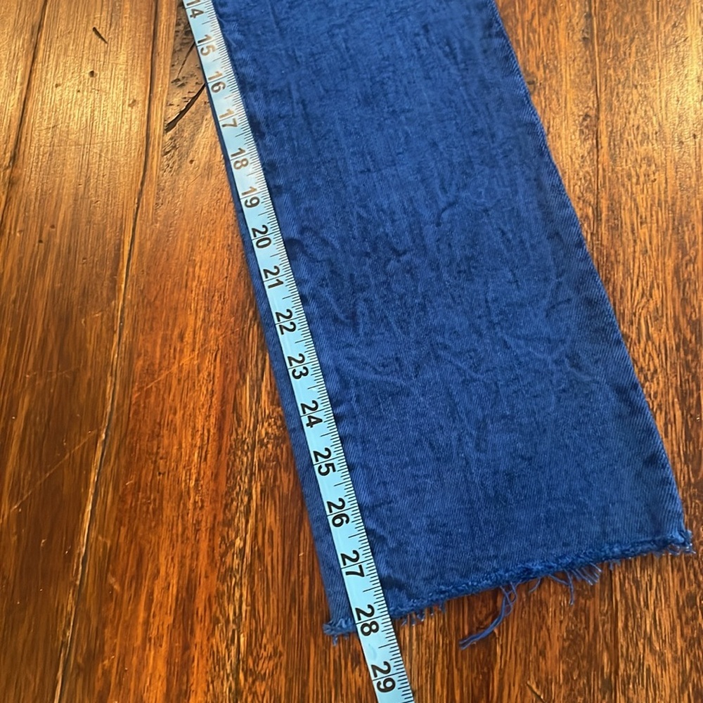 NWOT MOTHER DENIM The Rascal Ankle Fray, Love on the Rocks, Size 28 - Picture 11 of 15